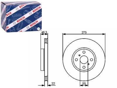 DISCOS DE FRENADO 2 PIEZAS PARTE DELANTERA TOYOTA MATRIX RACTIS YARIS YARIS VIOS  