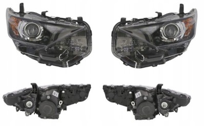 Фара лампа toyota auris e18 15- l+p valeo фото №1