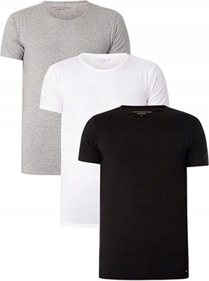 T-SHIRT MĘSKI 3PACK TOMMY HILFIGER M CN TEE