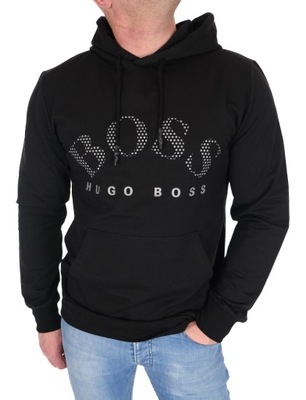 BLUZA HUGO BOSS MĘSKA PREMIUM Z KAPTUREM EFEKTOWNA XL