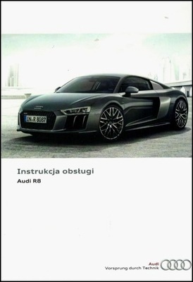 AUDI R8 POLSKA MANUAL MANTENIMIENTO 2015-2020..  