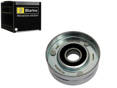 Ролик натяжна ремінь клиновий audi seat skoda vw 70x17x24 starline фото №1