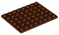 LEGO 3036 Płytka 6x8 Reddish Brown 4223729 1szt N