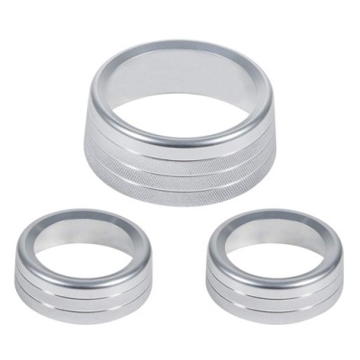 Аудіо knob trim автомобільні аксесуари do декор кнопок 3 szt фото №1