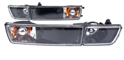 Противотуманные фары + поворотники vw golf 3 iii mk3 vento фото №1