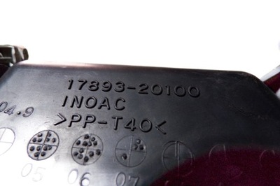 Резонатор всмоктуючий lexus rx _u3_ 1789320100 3.3l hybrid 155kw 2007 фото №1