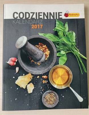 CODZIENNIE BIEDRONKA Kalendarz 2017 PRZEPISY