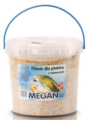 MEGAN PIASEK DLA PTAKÓW Z MINERAŁAMI 1 L