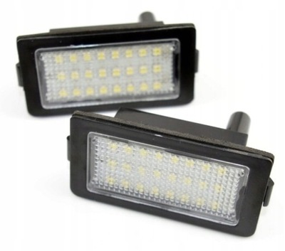 BMW 7 E38 SET LAMPS ILLUMINATION PLATES LED  