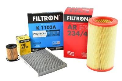 Filtron набор фильтров fiat bravo ii lancia delta iii 1.4 фото №1