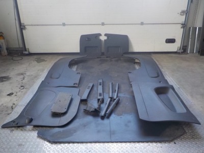 Trafic iii оббивка задня комплект long підлога фото №1