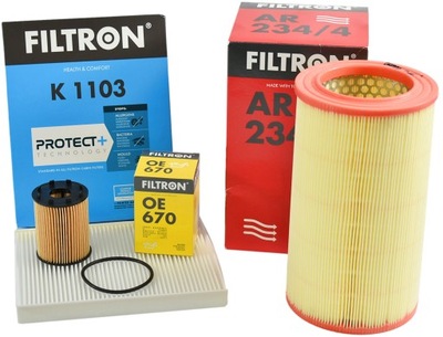 FILTRON SET FILTERS FIAT BRAVO II 1.4 T-JET  