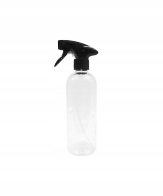 Butelka ze spryskiwaczem 500ml z plastiku PET