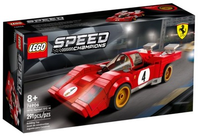 LEGO Speed 76906 Ferrari 512 M 1970 Wyścigówka 8+