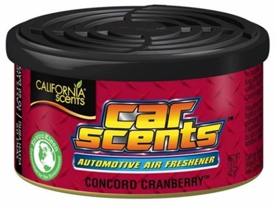 CALIFORNIA CAR SCENTS Zapach CRANBERRY ŻURAWINA