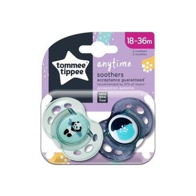 Tommee Tippee Smoczek uspokajający Anytime 18-36m