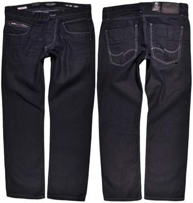 JACK&JONES spodnie RICK navy jeans _ W34 L30