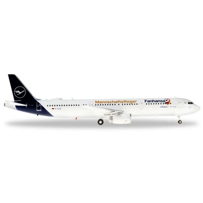 MODEL AIRBUS A321 LUFTHANSA "FANHANSA"