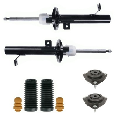 Ford fiesta mk6 mazda 2 2001- амортизаторы подшипник защита перед фото №1