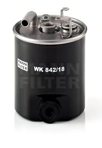 FILTRO COMBUSTIBLES MANN-FILTER WK 842/18 MERCE CLASE  