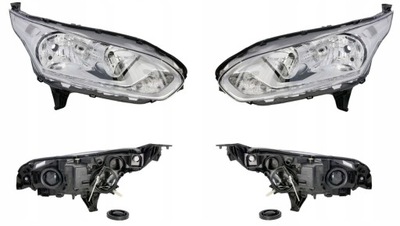 Фара ford transit tourneo connect 15-l+p tyc фото №1
