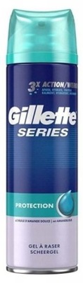 Gillette Series 3x Action Protection Żel Do Golenia 200ml