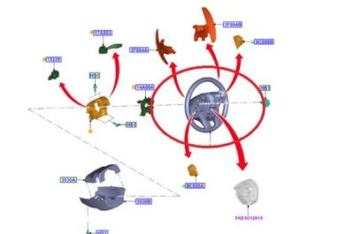 Ford ranger iv повітропровід мультифункція фото №1