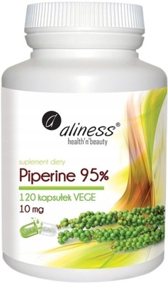 Aliness|Piperine 95% 10 mg PIPERYNA ODCHUDZANIE Trawienie Apetyt