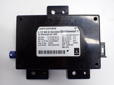 Модуль блок управления радио интерфейс a1729008206 mercedes cls ii c218 14r фото №1