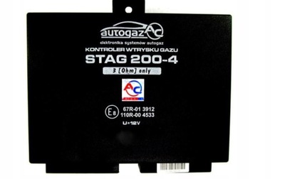 БЛОК УПРАВЛІННЯ ГАЗУ КОМП'ЮТЕР СЕКВЕНЦІЇ STAG 200-4 200 MODUŁ 200 4 ГАРАНТІЯ 60DN