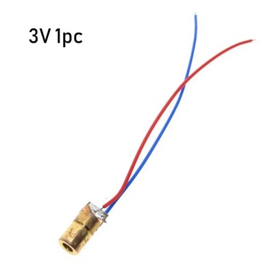 1/3/5/10 szt. Dioda laserowa 650nm 6mm 3/5V 5 milionów wat regulowan~21658 