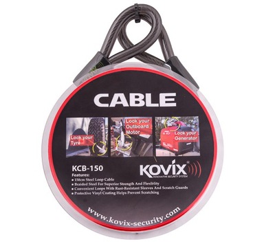 CABLE DE ACERO KOVIX KCB-150 PARA ZABEZPIECZEN  