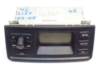 MONITOR RADIO PANEL DIRECCIÓN TOYOTA YARIS I 2003-2005 RESTYLING  