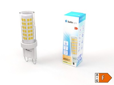 ŻARÓWKA LED G9 4,2W B. NEUTRALNA 450LM CERAMICZNA