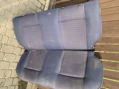 Заднє сидіння спинка сидіння fiat uno 2000r обшивки фото №1