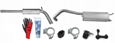 Skoda rapid 1.4 tsi 2012-06/2015 глушники kpl.+gratisy фото №1