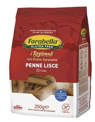 Makaron Kukurydziano-Gryczany Penne Bezglutenowy 250g