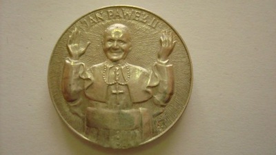 Medal srebrny 600 lat Marii 1982 Jan Paweł II