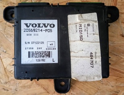 Блок керування модуль подушок ecs volvo fh fm фото №1