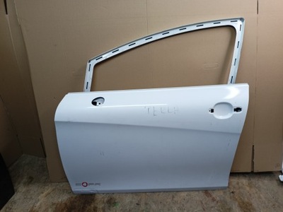 Дверь левый перед seat leon ii 05-12 перламутр фото №1