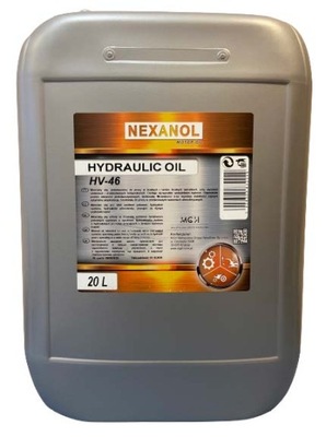 Olej hydrauliczny HYDROL HV46 10L NEXANOL