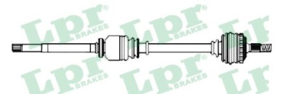 LPR DS52547 ARBRE DE TRANSMISSION 
