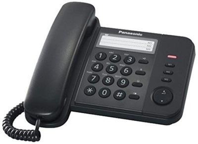 Telefon Przewodowy Panasonic KX-TS520GB Czarny