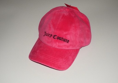 Juicy Couture CZAPKA czapeczka z daszkiem RÓŻOWA