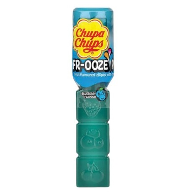 Chupa Chups Fr-ooze Pop Lizak z Kwaśnym Żelem Jagodowy Owocowy 1szt 26g