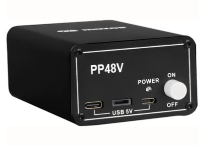 Przenośny Zasilacz do Mikrofonów XLR PHANTOM PP48V