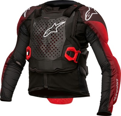 ZBROJA DZIECIĘCA ALPINESTARS YOUTH BIONIC TECH BLACK/WHITE/RED S/M