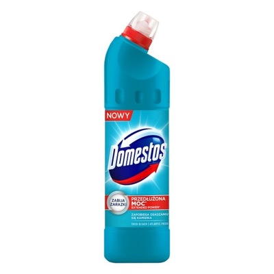 DOMESTOS żel płyn do WC Atlantic Morski 750ml