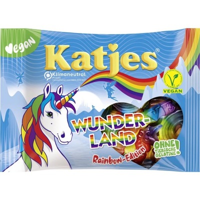 Katjes Wunder Land Rainbow żelki owocowe 175 g