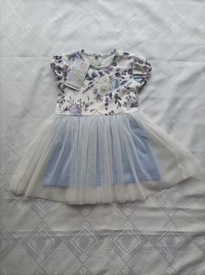 Sukienka z tiulową spódniczką Bambarillo w rozmiarze 92